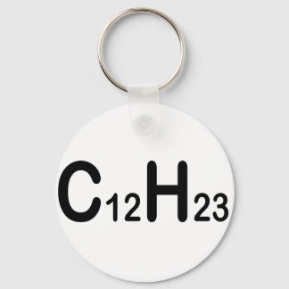 Porte-clés Formule Chimique De Carburant Diesel