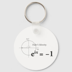 Porte-clés Formule de mathématiques d'identité d'Euler