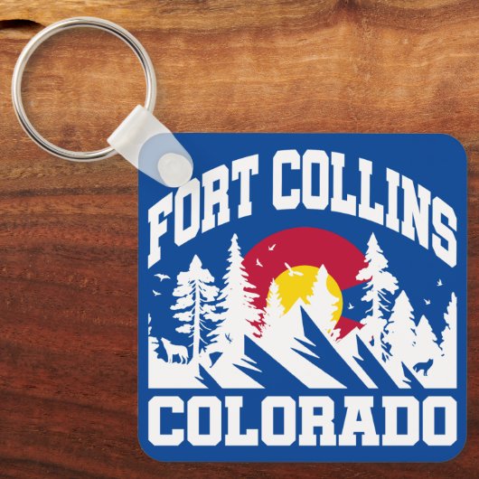 Porte-clés Fort Collins, Colorado (Recto)