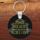 Porte-clés Fort de Zombie Apocalypse (Recto)