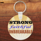 Porte-clés Fort Fidèle Indestructible (Recto)