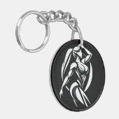 Porte-clés Forte condition physique féminine Formation person (Devant gauche)