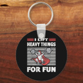 Porte-clés Forte Tenue Lourde Choses Pour La Bodybuilding Amu (Recto)