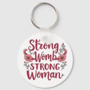 Porte-clés Forte utérus Femmes Forte Femmes Uterus Femmes Aut