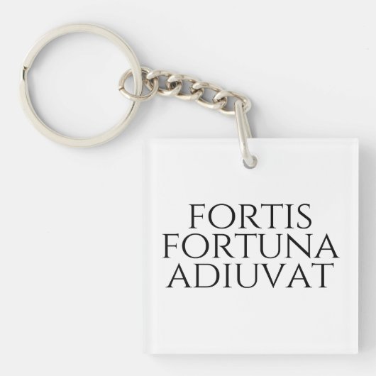 Porte-clés Fortis Fortuna Adiuvat (Devant)