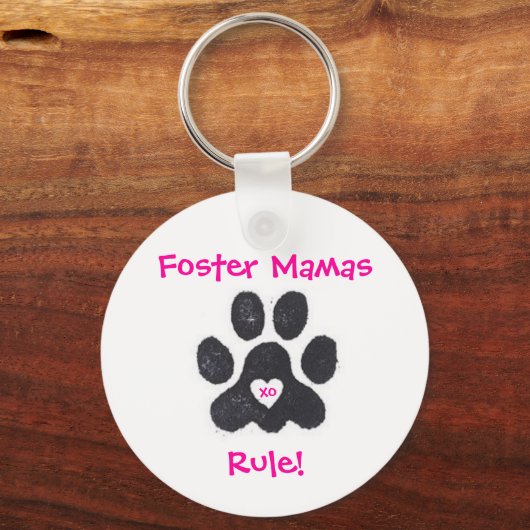 Porte-clés Foster Mamas Rule ! (Recto)