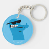 Porte-clés Foster's Home for Imaginary Friends | Bloo Cool (Dos)