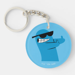 Porte-clés Foster's Home for Imaginary Friends   Bloo Cool