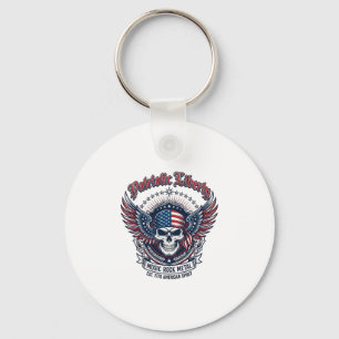 Porte-clés Foulard Patriotique Rocker Old Glory Musique Rock