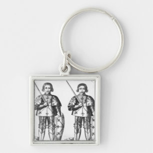 Porte-clés Foulques III Nerra et Geoffroy II Martel