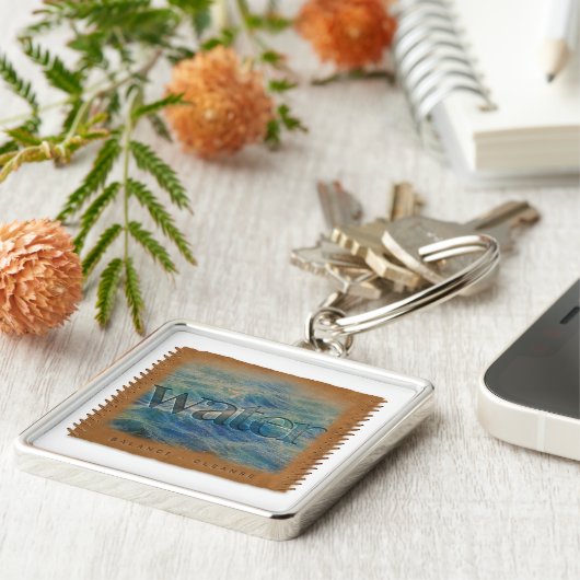 Porte-clés FOUR ELEMENTS - Water - Keychain (Côté)