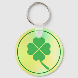 Porte-clés Four Leaf Clover St. Patrick's Day Design-87906