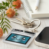 Porte-clés Four mignon de Kawaii - cadeaux de chef et de (Devant Droit)