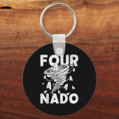 Porte-clés Four Nado Fournado 4th Birthday 4 Years Old  (Recto)