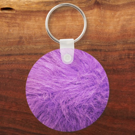 Porte-clés Fourrure pourpre Lilac (Verso)