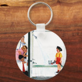 Porte-clés Foverflowing tub (Recto)