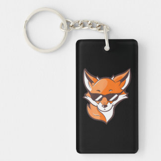 Porte-clés Fox Lunettes de soleil Fox Amateurs Fox Lover Fox 