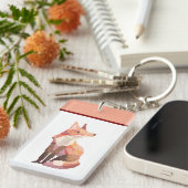 Porte-clés Fox, pixelart, Pixel Art (Devant droit)