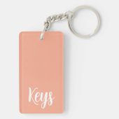 Porte-clés Fox, pixelart, Pixel Art (Dos)