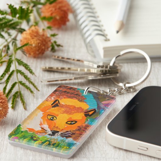 Porte-clés Foxy (Devant droit)