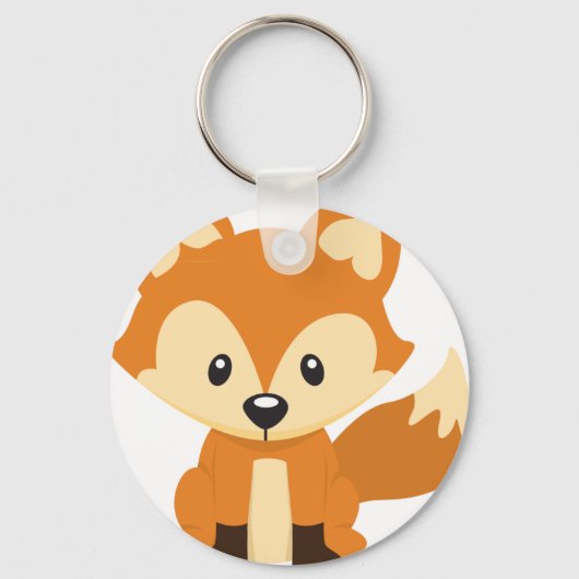 Porte-clés Foxy fox (Recto)