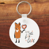 Porte-clés Foxy Love (Recto)