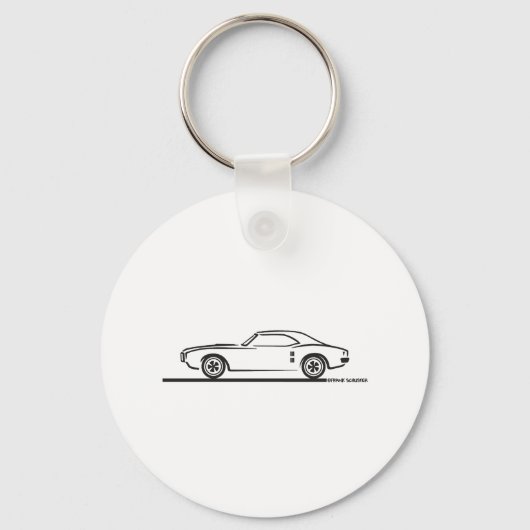 Porte-clés Foyer Pontiac 1968 (Recto)