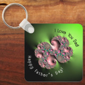 Porte-clés Fractal3 Bonne fête des pères ! (Recto)