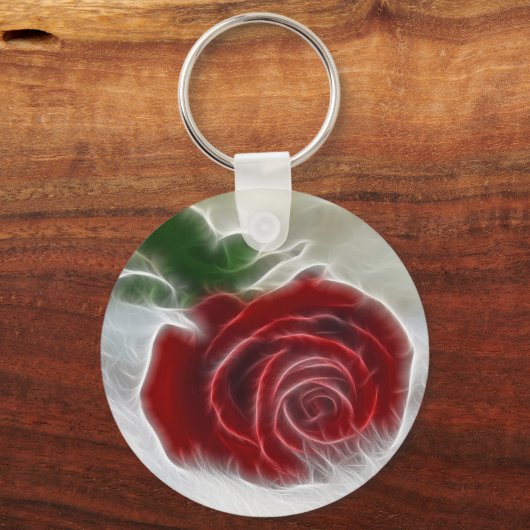 Porte-clés Fractal rose (Recto)