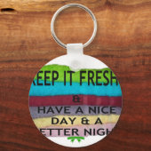 Porte-clés Fraîche et propre : éclat de couleur pour un nouve (Recto)