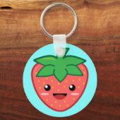Porte-clés Fraise (Recto)
