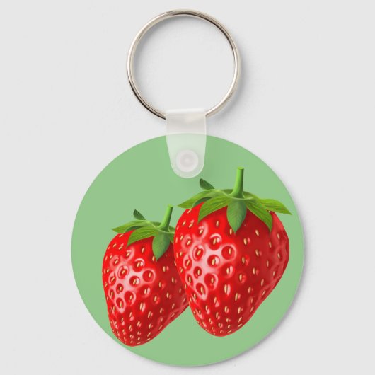 Porte-clés Fraise (Verso)