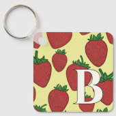 Porte-clés fraise (Recto)