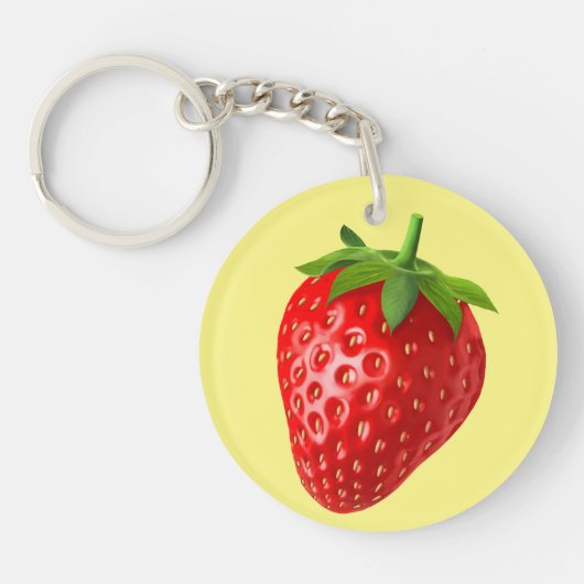 Porte-clés Fraise (Devant)