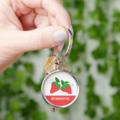 Porte-clés Fraises Douces (main)