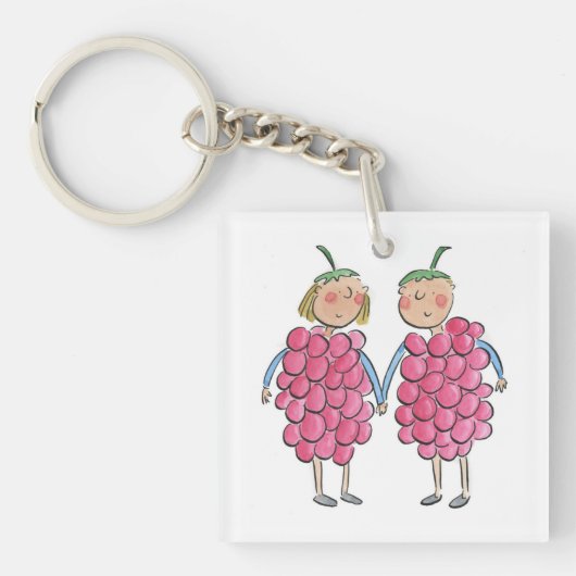 Porte-clés Framboise (Devant)
