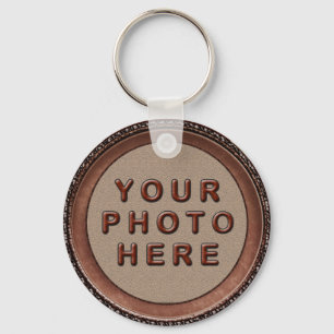Porte-clés Framed Personalized Photo Keychains for Men