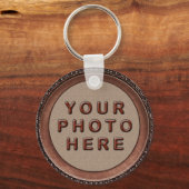 Porte-clés Framed Personalized Photo Keychains for Men (Recto)