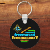 Porte-clés Franc-maçonnerie (Recto)