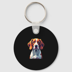Porte-clés Français Bretagne Espagnol Maman Papa Papa Chien V
