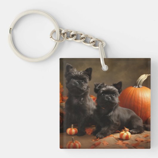 Porte-clés Français Chien Chien Chien Chien Chien Puppy Autom (Devant)