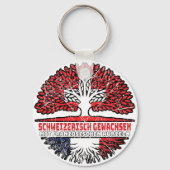 Porte-clés France Arbre suisse (Verso)