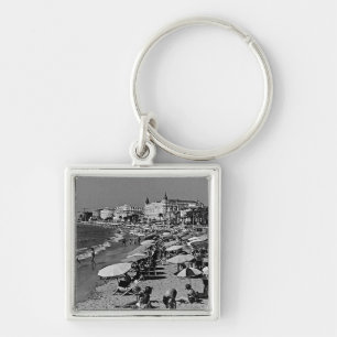 Porte-clés France Cannes vintage la plage