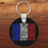 Porte-clés France - Drapeau (Recto)