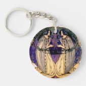 Porte-clés Frances MacDonald - Printemps (Devant)
