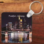 Porte-clés Francfort, Allemagne (Verso)