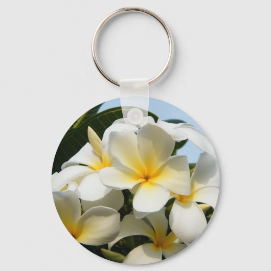 Porte-clés Frangipani Bliss (Recto)