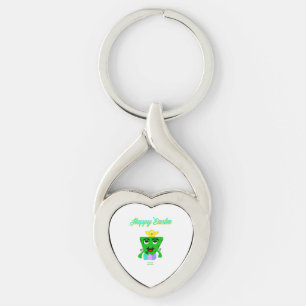 Porte-clés FrankenCheese Pâques Twisted Heart Keychain