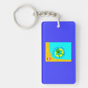 Porte-clés FrankenCheese - Porte - clé Rectangle d'été