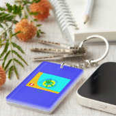 Porte-clés FrankenCheese - Porte - clé Rectangle d'été (Devant droit)